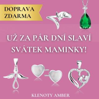💗 Už za pár dní slaví svátek všechny maminky! 💐 Nezapomeňte té své říct, jak moc pro vás znamená – třeba krásným šperkem,...